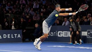 Del Potro cayó ante Nishikori por el Día Mundial del Tenis en el Madison Square Garden