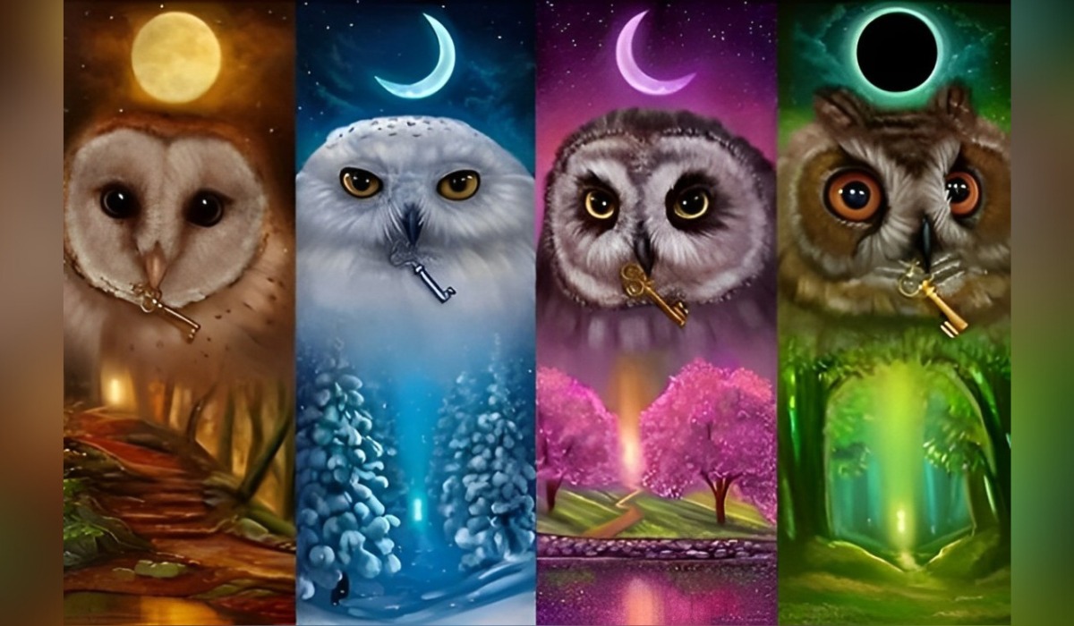 Test visual: descubre qué tipo de persona eres con solo elegir uno de los búhos en esta imagen (Foto: Pinterest).