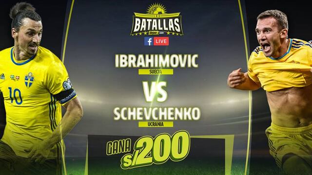 Zlatan Ibrahimovic venció a Shevchenko y está en semifinales de 'Las Batallas Depor'