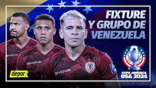 Grupo de Venezuela en Copa América 2024: aquí el fixture, rivales y partidos