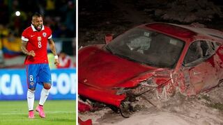 Arturo Vidal recibió multa de 4 mil dólares por choque en Copa América