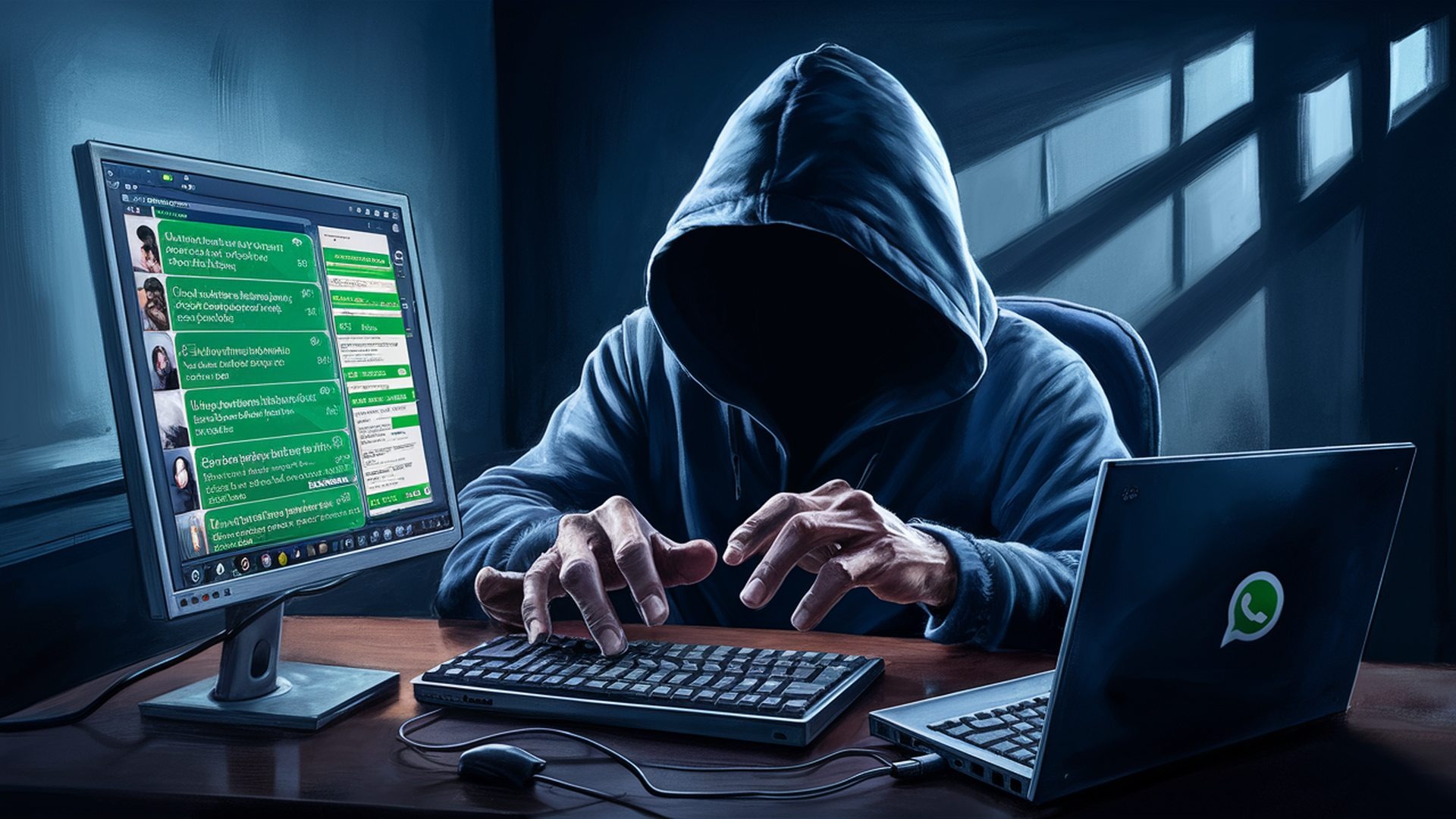 Tú mismo puedes ser parte del engaño para perder tu cuenta de WhatsApp (Ideogram)