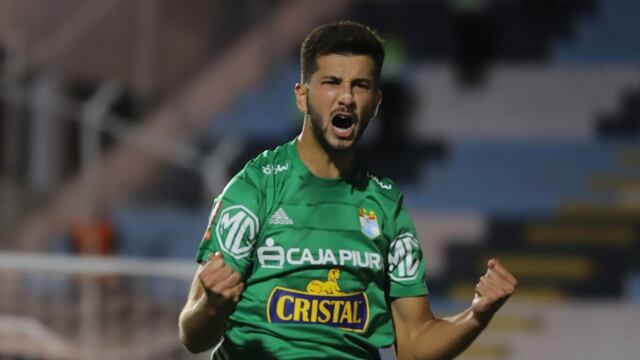 ¡Apareció de cabeza! Gol de Lutiger para el 1-0 de Sporting Cristal vs. Deportivo Garcilaso [VIDEO]