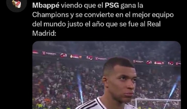 Los mejores memes de la derrota de Real Madrid ante PSG, por el Mundial de Clubes. (Captura: X)