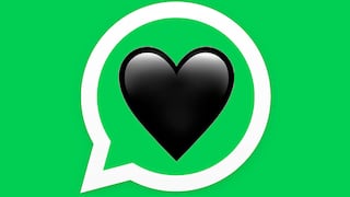 Aquí te doy todos los pasos para activar el “modo corazón negro” en WhatsApp