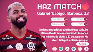 Gabigol ‘tres minutos de pasión’ Barbosa: el perfil de Tinder del crack del Flamengo