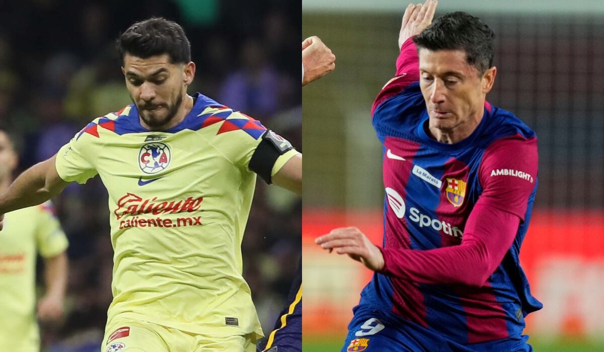 América y Barcelona se enfrentan en Estados Unidos este jueves 21 de diciembre. (Fotos: EFE)
