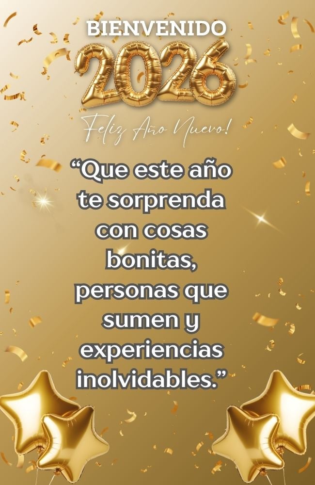 ESTADOS UNIDOS, 31/12/2025.- ¡Feliz Año Nuevo! Que este año esté lleno de amor, alegría y momentos inolvidables para nuestra querida familia. FOTO DE CANVA.COM