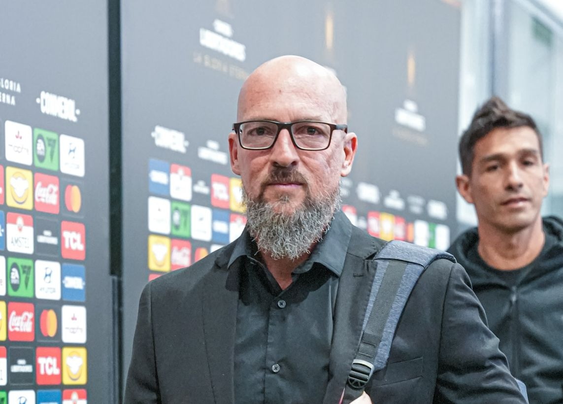 Alejandro Orfila expresó su molestia por el arbitraje del último miércoles ante Flamengo, en su debut de la fase de grupos de la Copa Libertadores.