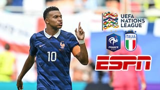 ESPN transmitió el partido Francia vs. Italia por la UEFA Nations League 2026