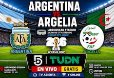 TUDN y Canal 5 televisaron el partido Argentina 3-0 Argelia por el Mundial 2026