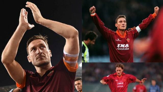 Toda una vida en Roma: la evolución como futbolista de Totti en su amada 'Loba' durante 25 años