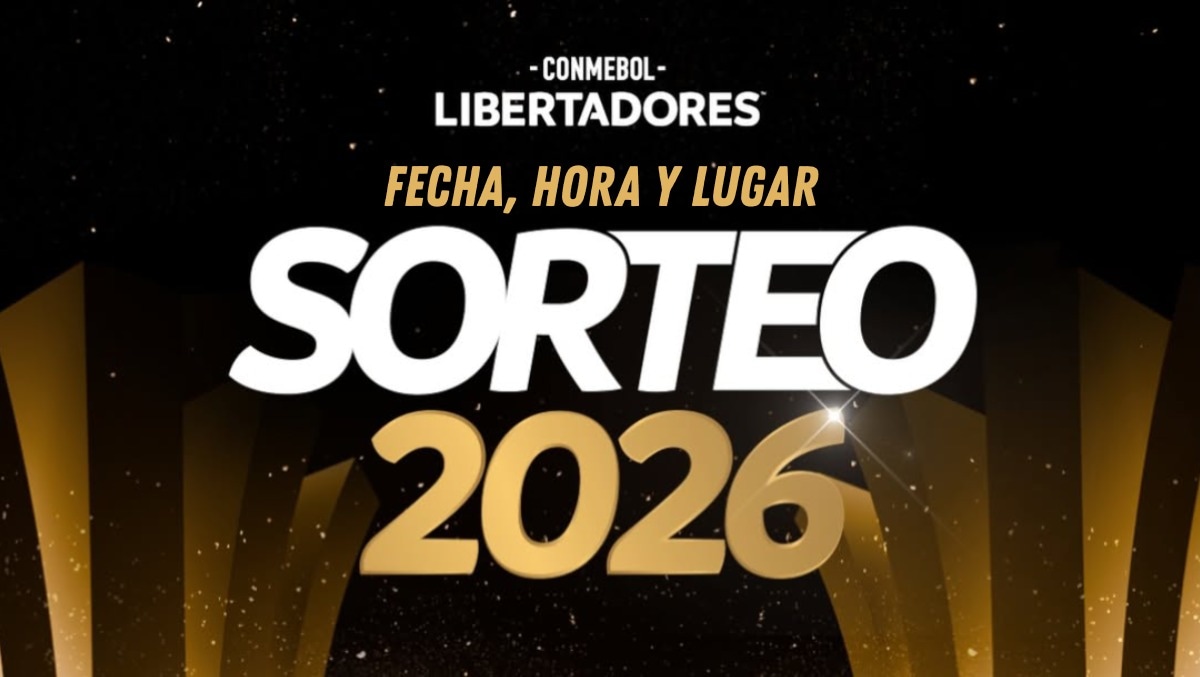 Sorteo de fase previa de Copa Libertadores 2026. (Diseño: Depor)