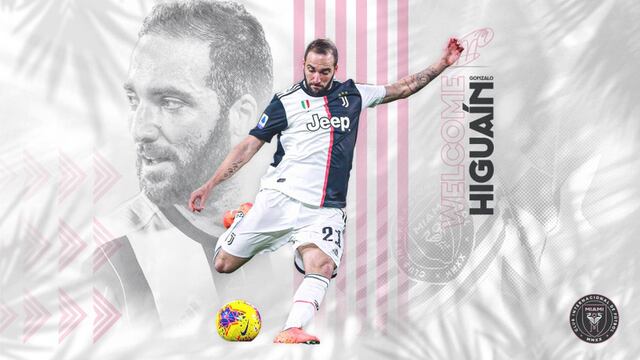 Luego de despedirse de Juventus: Gonzalo Higuaín fue anunciado como nuevo fichaje del Inter de Miami