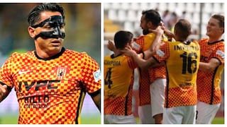 El enmascarado suma minutos: Lapadula jugó en nueva victoria de Benevento por la Serie B