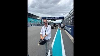 Benjamín Vicuña y su hijo vibraron con la F1 en Miami gracias a ESPN y Disney+