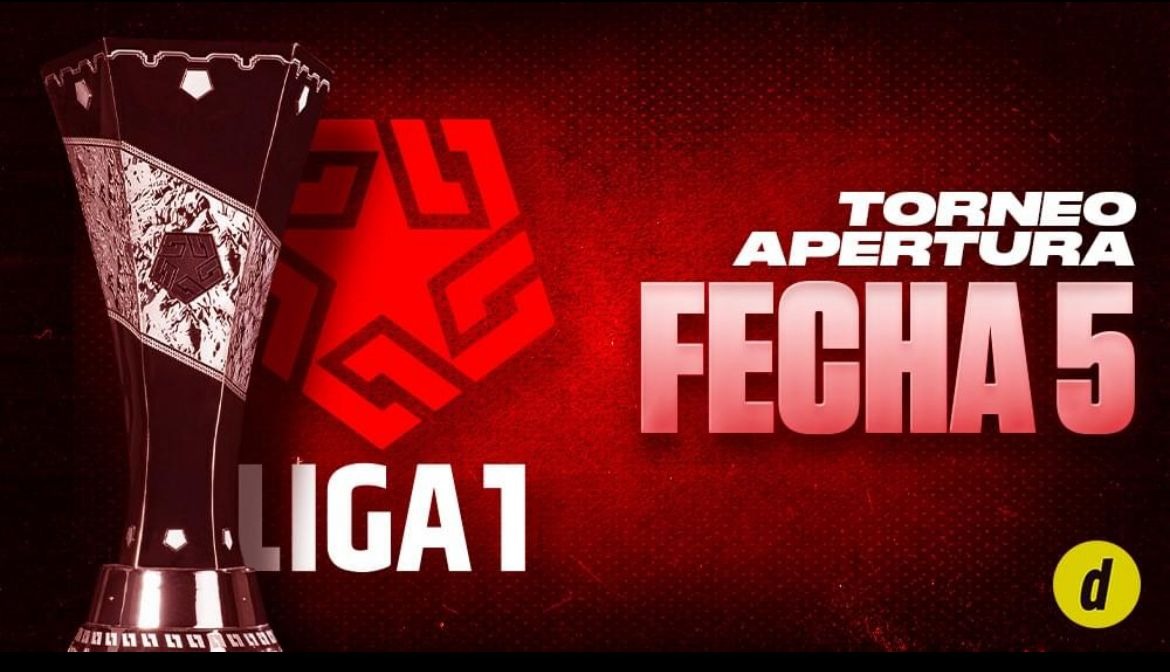Así va la programación de la fecha 5 de la Liga 1 Te Apuesto. (Diseño: Depor)