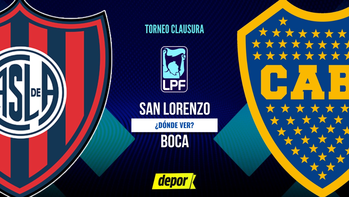 Boca vs. San Lorenzo. (Composición: Depor)