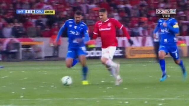 ¡Corre Paolo, corre! Guerrero se perdió el 2-0 del Inter tras brutal carrera desde medio campo [VIDEO]