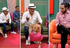 ‘Vaguito’ alegra programa en vivo con descontrolada travesura