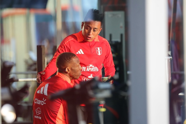 Nuevo día de trabajos en la Selección Peruana. (Foto: Jesús Saucedo / GEC)