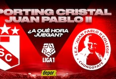 ¿A qué hora juegan Sporting Cristal vs. Juan Pablo II?
