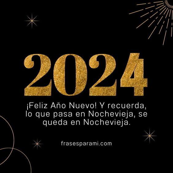 Imágenes para enviar por Año Nuevo 2024 (Foto: internet)