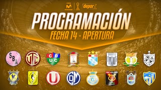 Apunta en tu agenda: programación de la fecha 14 del Torneo Apertura