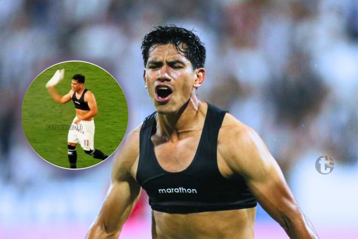 José Rivera fue sancionado por patear la camiseta de Universitario. (Foto: GEC)