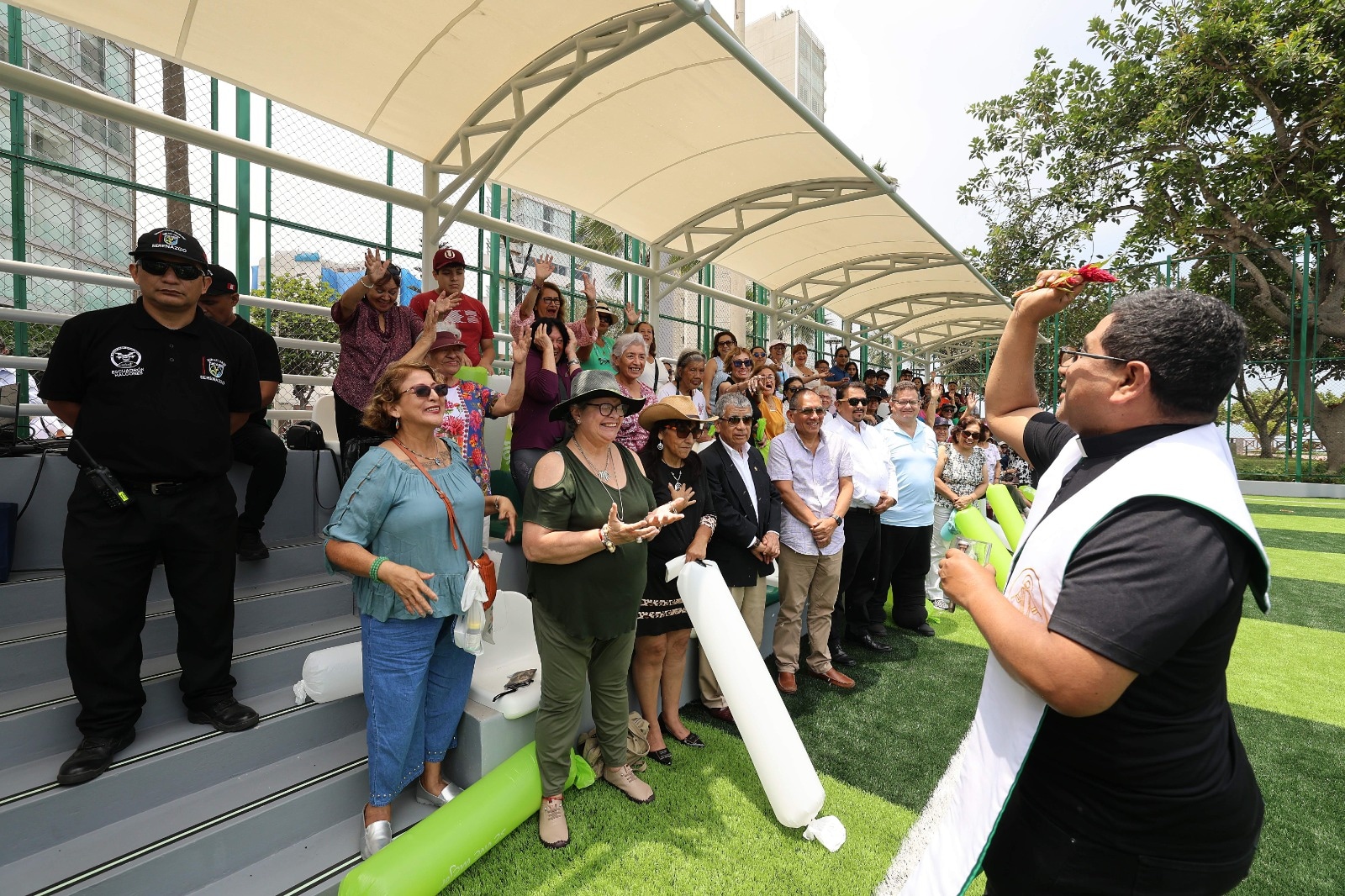 Remodelación del Complejo Deportivo ‘Chino’ Vásquez en Miraflores. (Foto: Municipalidad de Miraflores)
