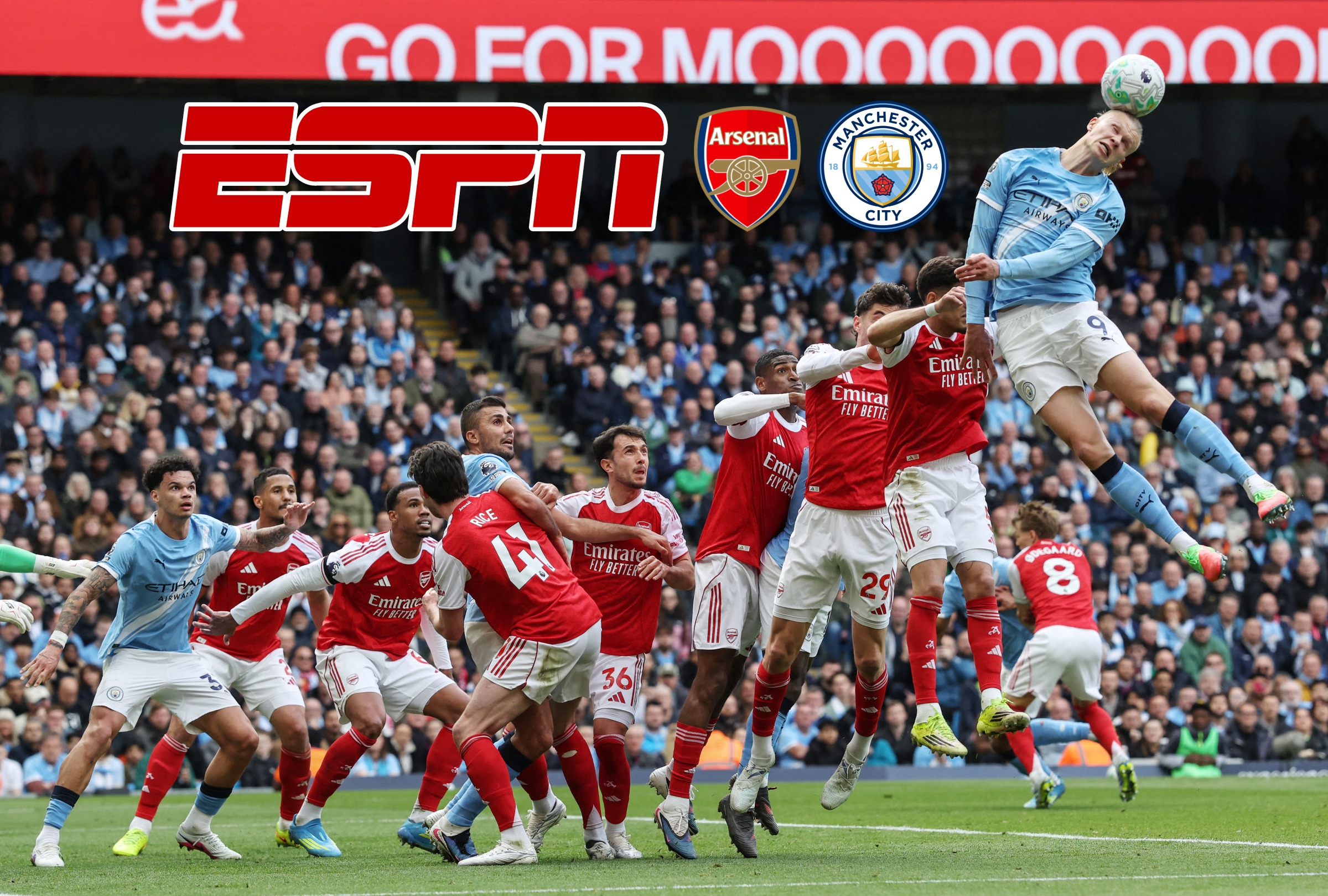 CARDIFF (GALES), 16/08/2026.- Cobertura oficial de ESPN (Disney Plus Premium) EN VIVO ONLINE para ver el partido Arsenal FC vs. Manchester City hoy por la final de la Community Shield 2026 en el Principality Stadium de Cardiff, Gales. FOTO DE DARREN STAPLES PARA AFP