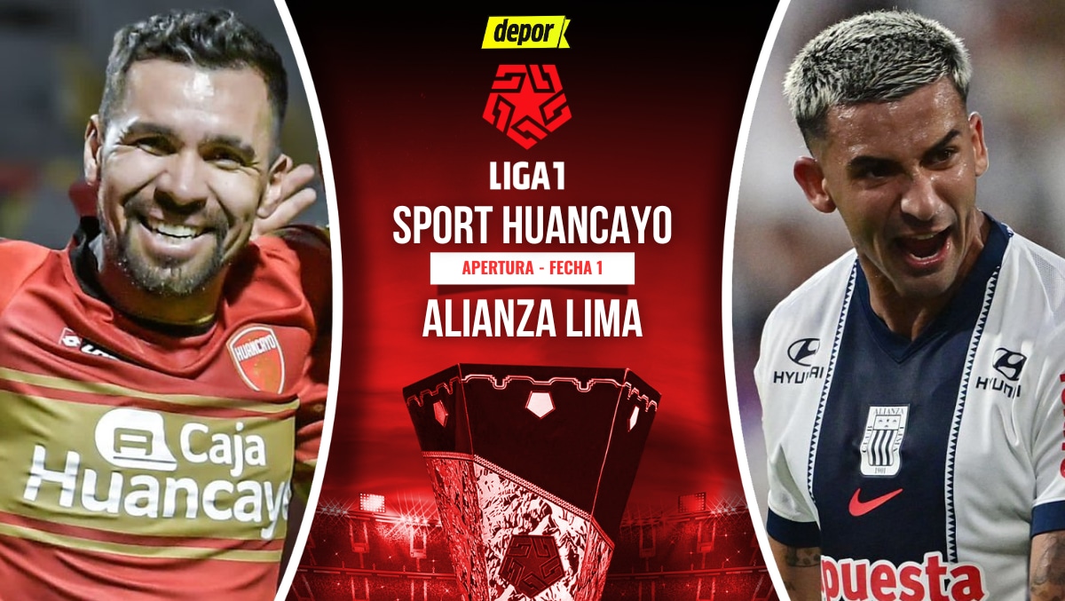 Alianza Lima vs. Sport Huancayo se enfrentan por la fecha 1 del Torneo Apertura 2026. (Diseño: Christian Marlow / Depor)