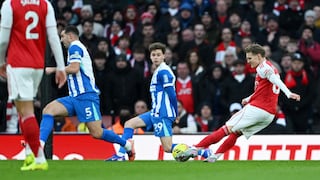 Arsenal vs. Brighton (2-1): video, resumen y goles de la Premier League