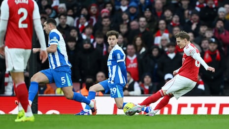 Arsenal vs. Brighton (2-1): video, resumen y goles de la Premier League