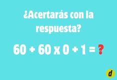 Este problema mental te hará pensar más de lo habitual: ¿lo resolverás a tiempo?