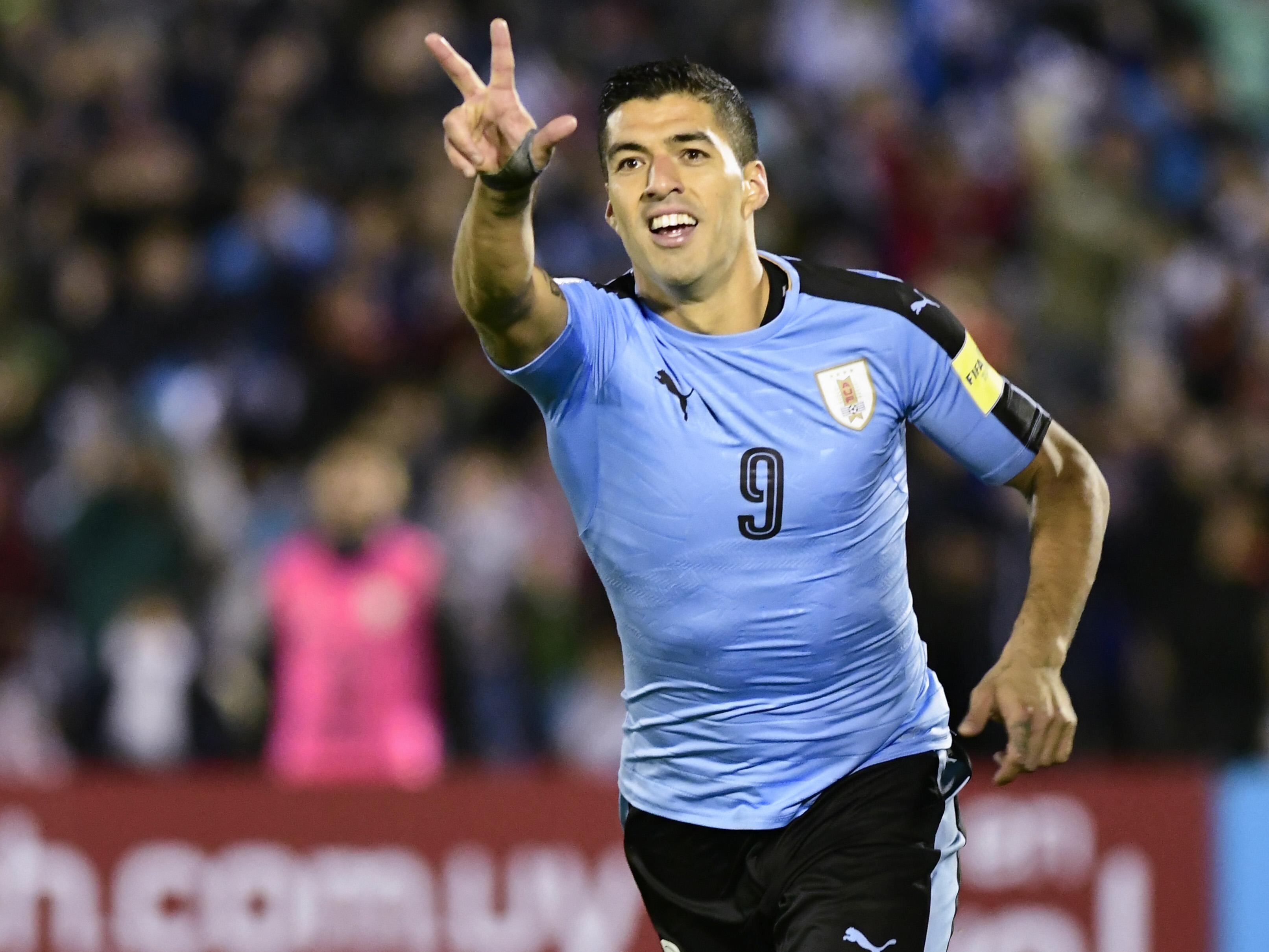 Luis Suárez celebró en redes los diez años desde que convirtió su primer gol con Uruguay. (Foto: Getty Images)