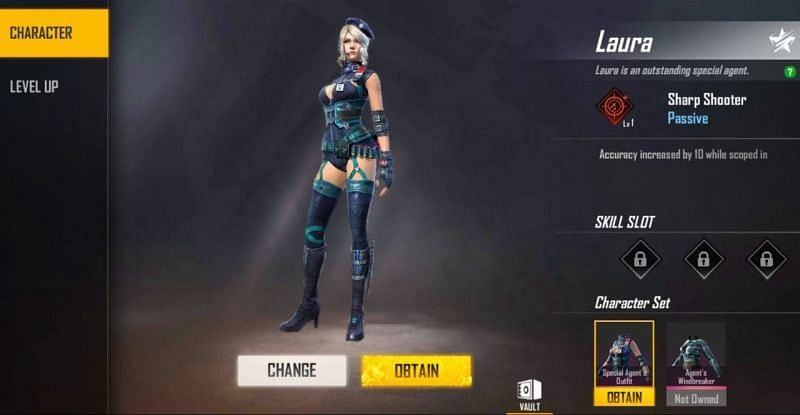 Laura | Personaje de Free Fire