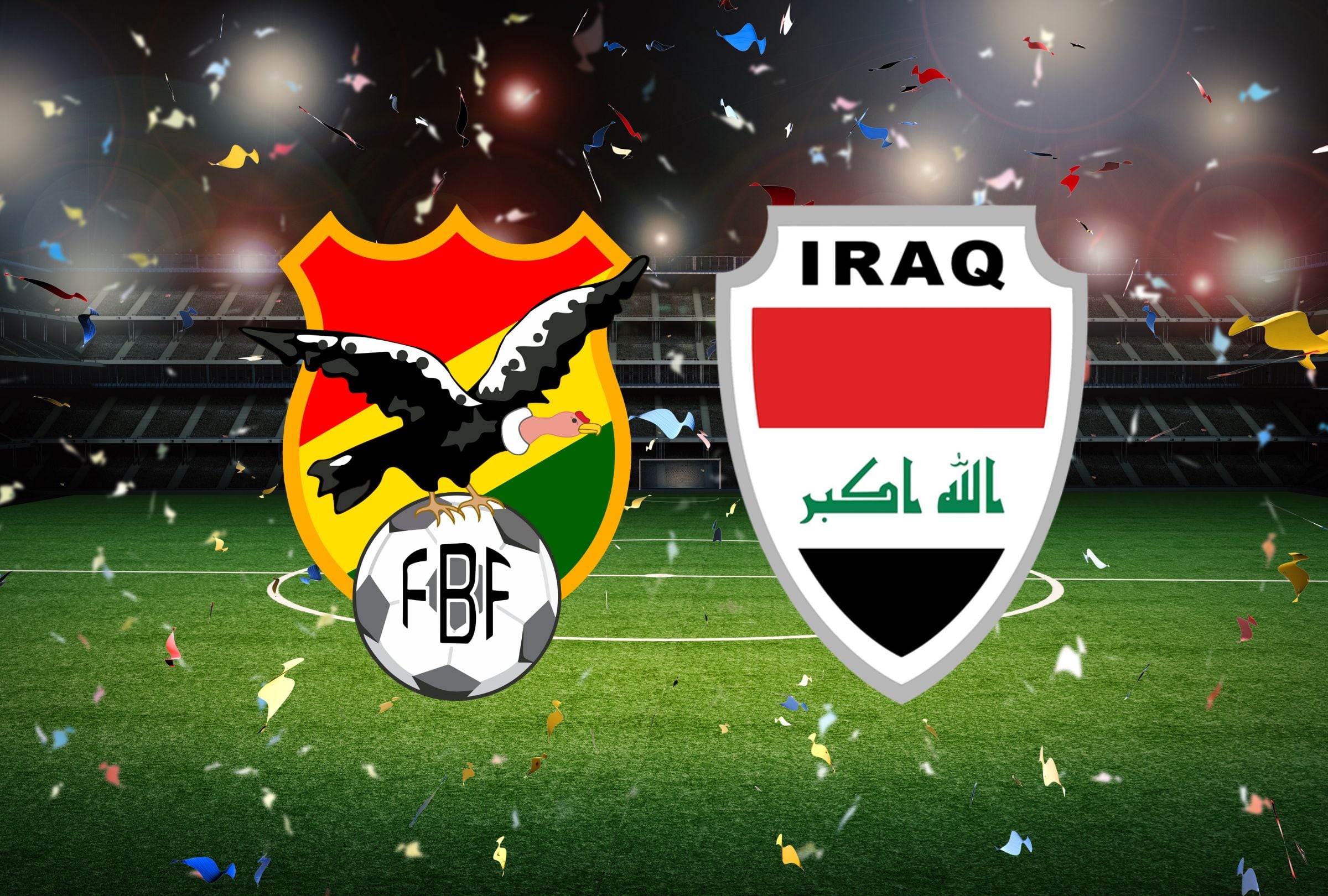 Revisa esta nota para que sepas a qué hora juega y qué canal transmite el Bolivia vs. Irak por el repechaje para la Copa Mundial FIFA 2026. (Foto: Composición Depor)