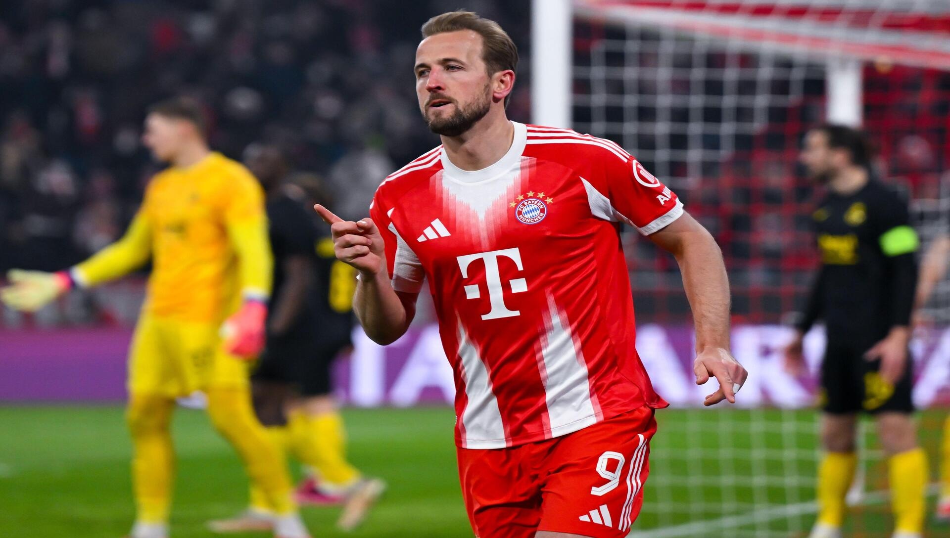 Harry Kane buscará seguir mostrando su olfato goleador en el duelo Bayern Múnich vs Augsburgo (Crédito: Alamy Stock Photo).