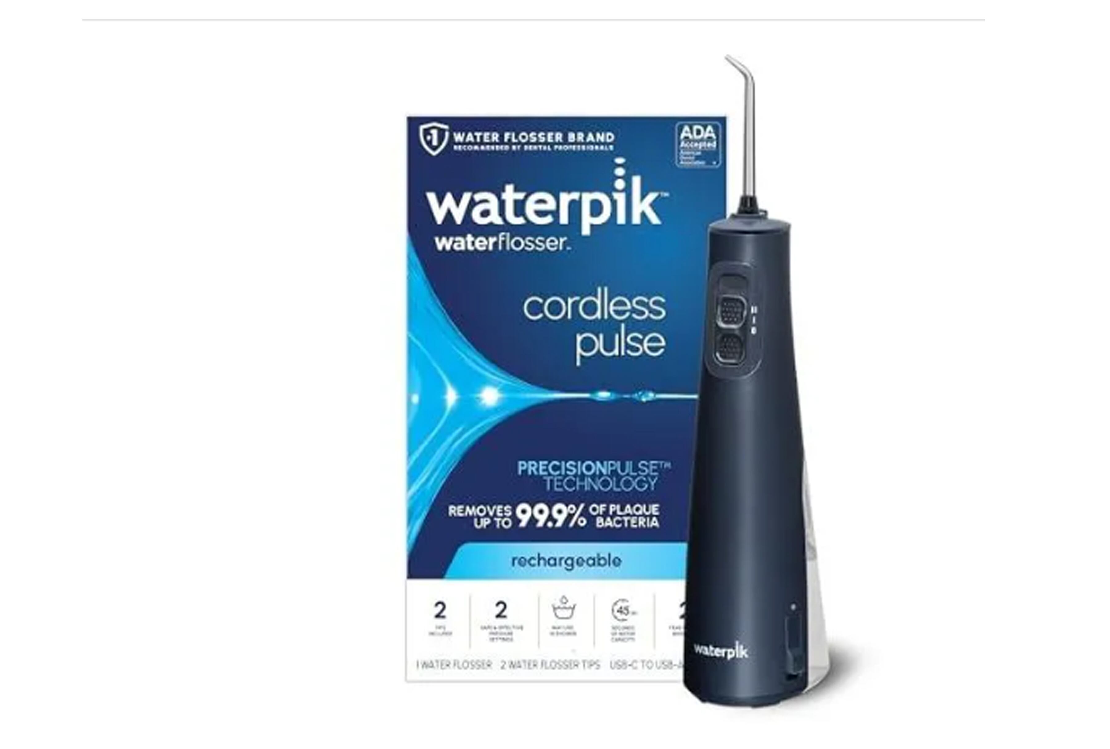 Waterpik Cordless Rechargeable Portable Water Flosser. (Foto: Oficial)