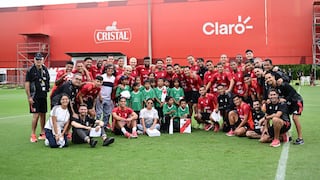 ¡Con una visita especial! Así fue un nuevo día de entrenamientos de Selección Peruana