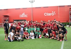 ¡Con una visita especial! Así fue un nuevo día de entrenamientos de Selección Peruana