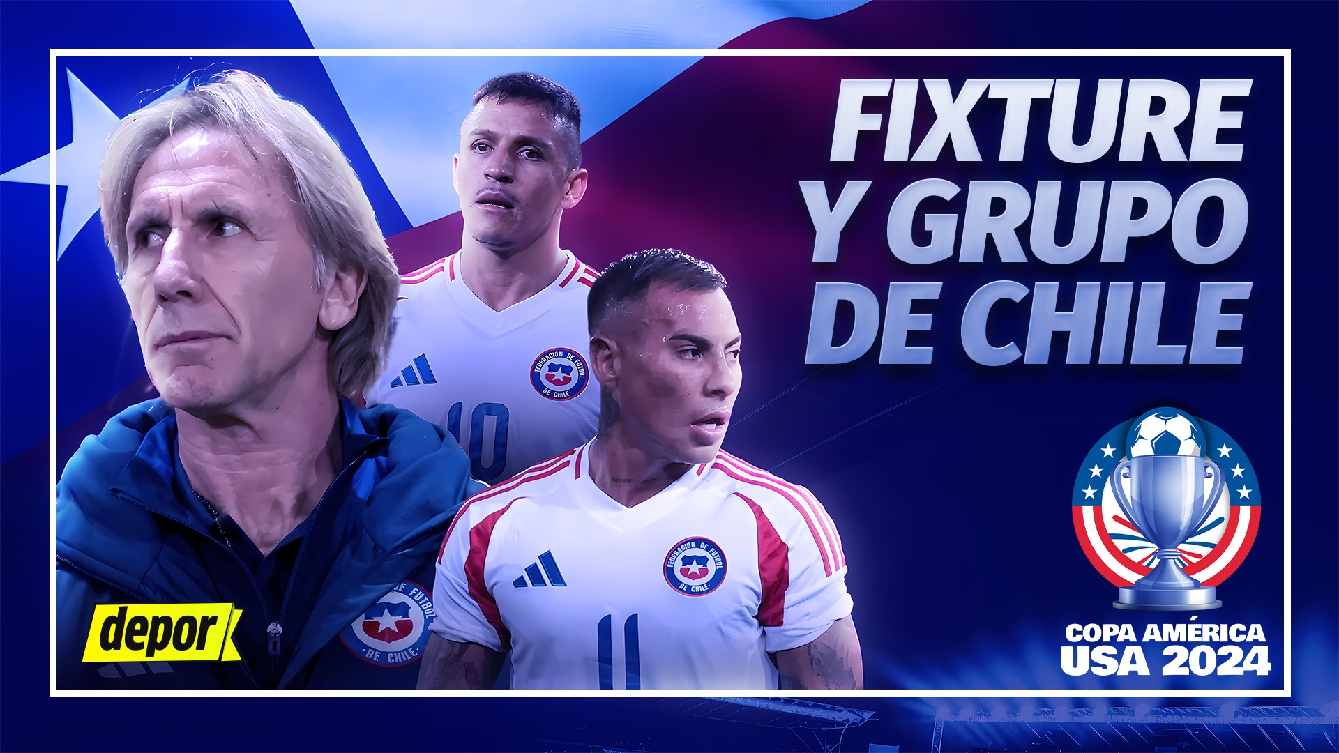 Grupo de Chile en Copa América 2024: fixture, rivales, partidos y calendario