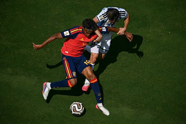 Argentina vs. España. (Foto: Getty Images)