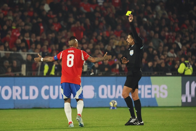 Alineación de Chile. (Foto: AFP)