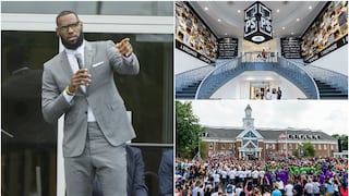 El héroe de Akron: LeBron James fundó una escuela en Cleveland antes de partir a Los Angeles [FOTOS]