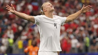 ¡Gol de Erling Haaland! El ‘Androide’ anotó para la clasificación de Noruega y ahora lo mira Brasil