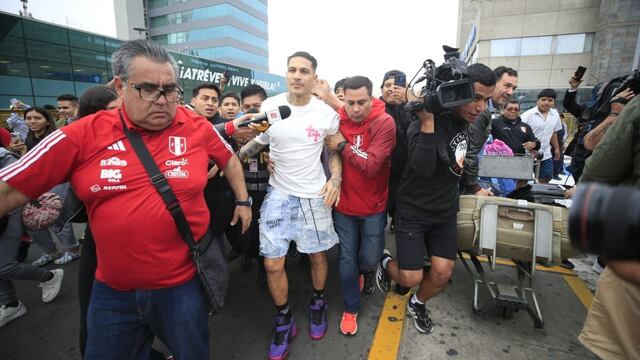 ¡El capitán dice presente! Paolo Guerrero llegó al país y se unirá a la Selección Peruana