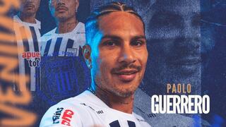 “¡Bienvenido a casa!”: Alianza Lima oficializó el fichaje de Paolo Guerrero
