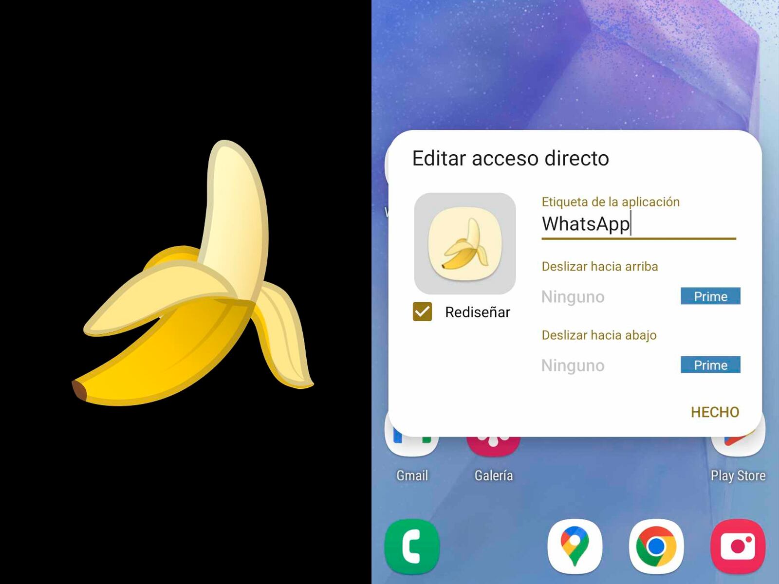 WHATSAPP | Así es como te debe quedar el "modo plátano" en WhatsApp. (Foto: MAG - Rommel Yupanqui)